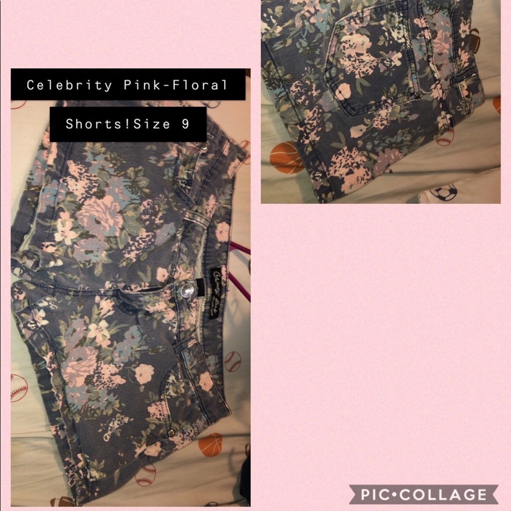 Celebrity Pink floral shorts!